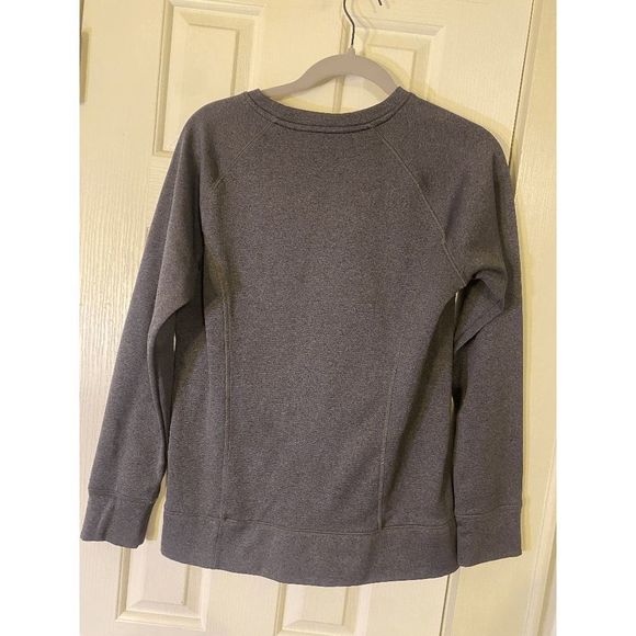 The North Face 🐾 Gray Go Anywhere Sweatshirt Size Medium - Picture 5 of 6